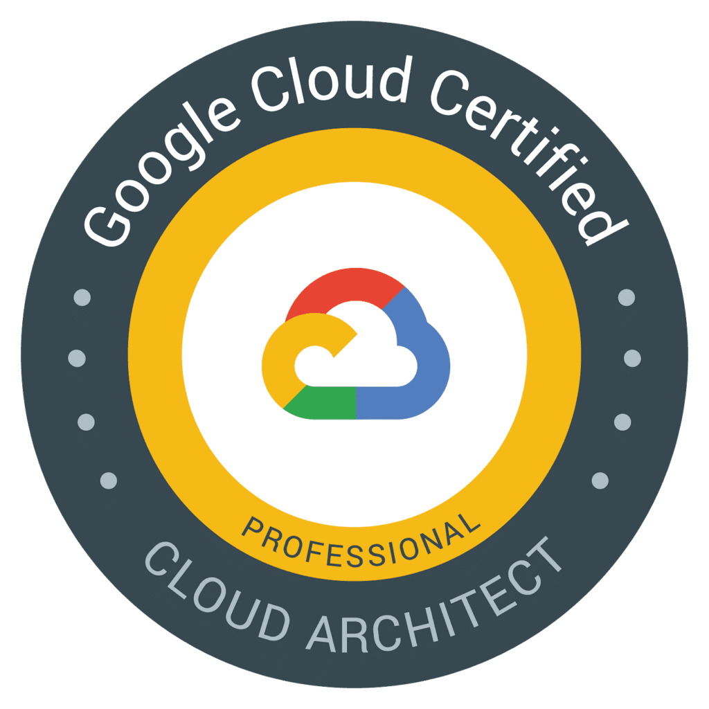 Google Cloud Certified - Professional Cloud Architect 1