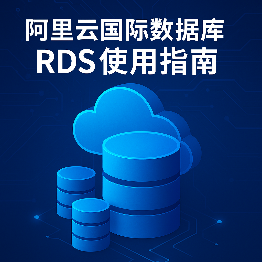 阿里云国际数据库 RDS 使用指南封面图