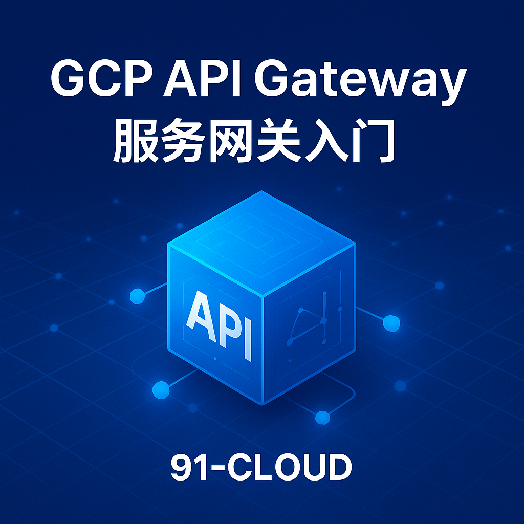 GCP API Gateway 服务网关入门封面(91CLOUD)