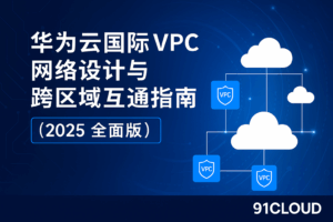 华为云国际 VPC 网络设计与跨区域互通指南封面图｜2025 华为云 VPC 架构最佳实践